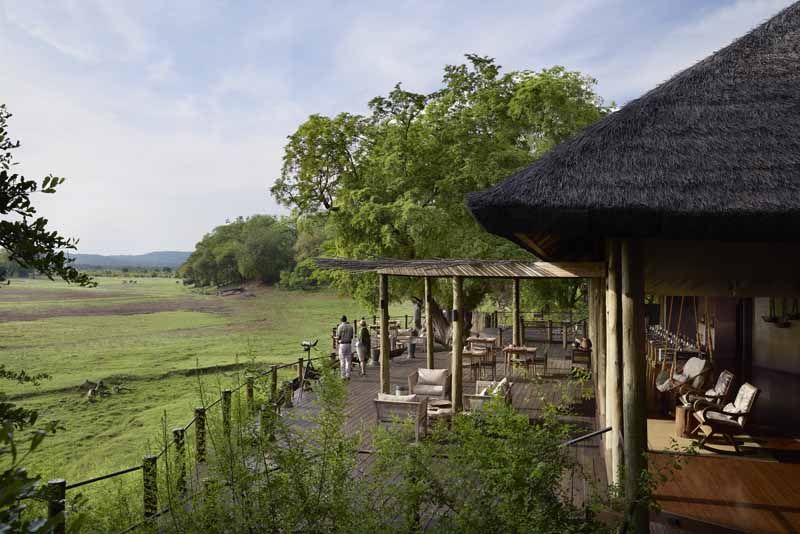 Puku Ridge looking out across the Luangwa floodplain